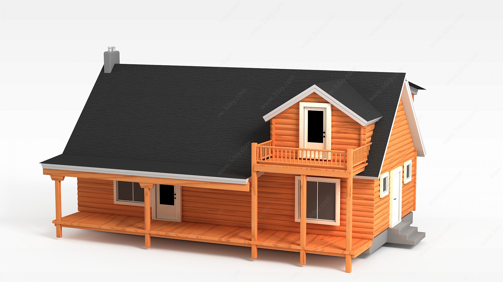 经济型别墅3D模型