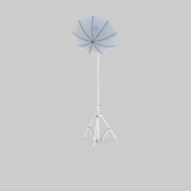 雨伞落地灯3D模型
