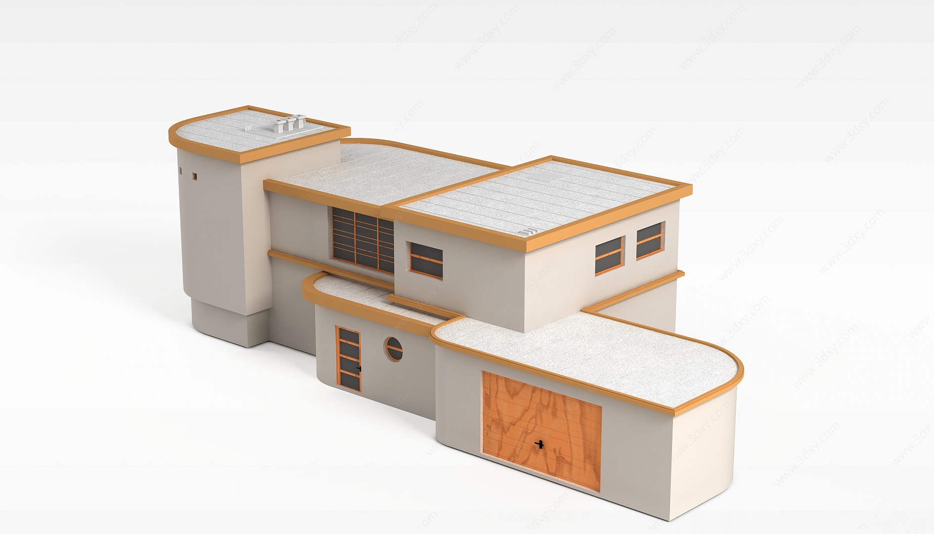 房屋建筑3D模型