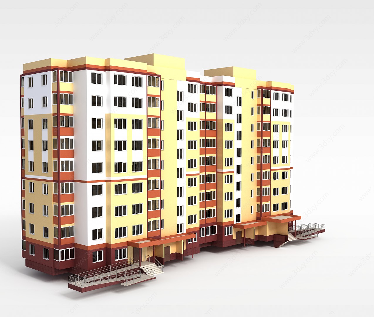 建筑单体3D模型