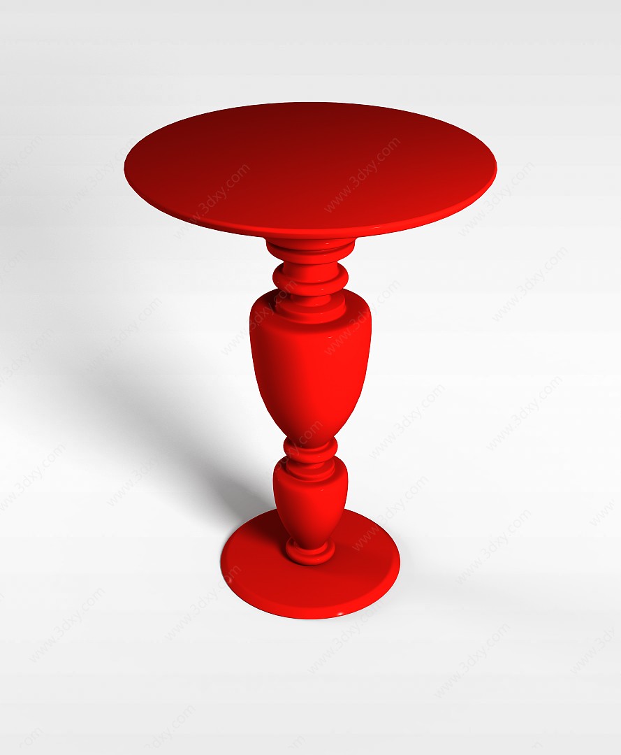 圆桌子3D模型