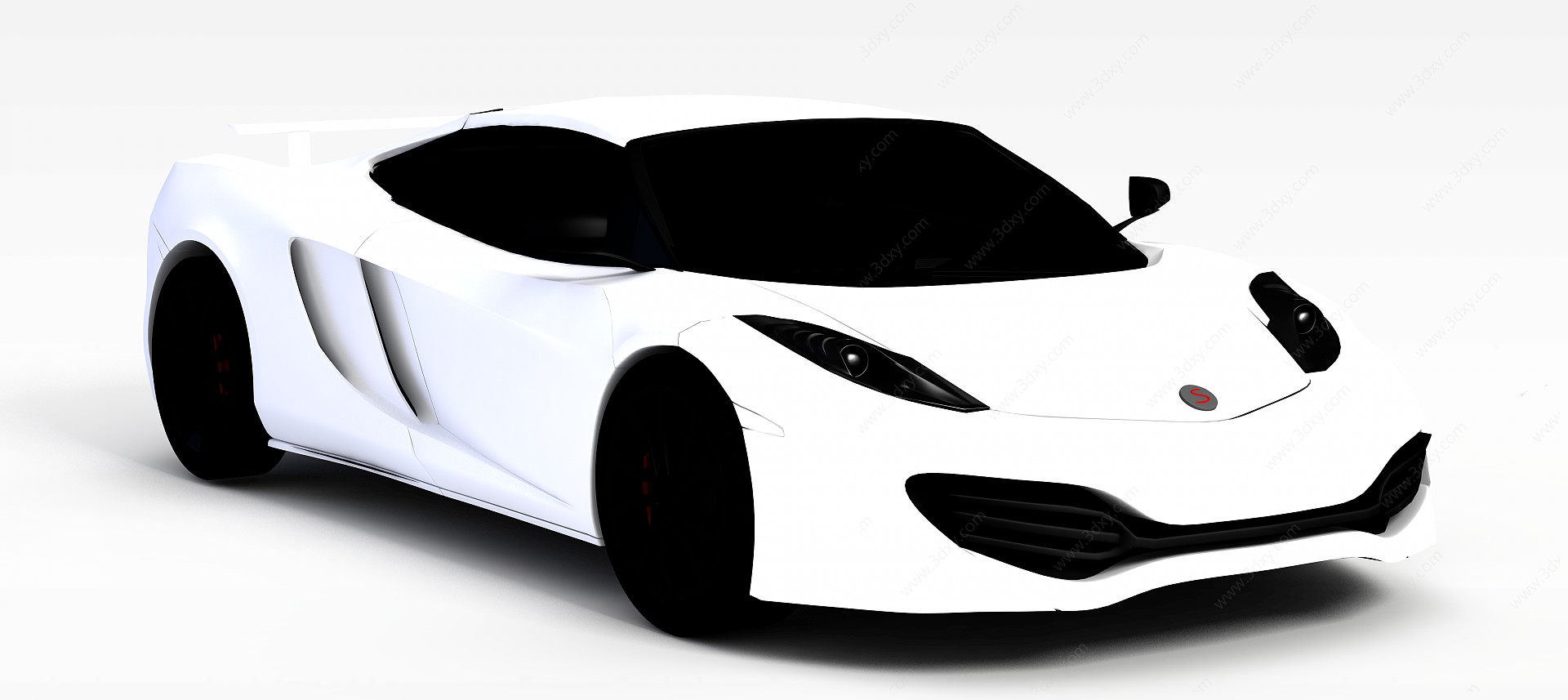 跑车迈凯轮3D模型