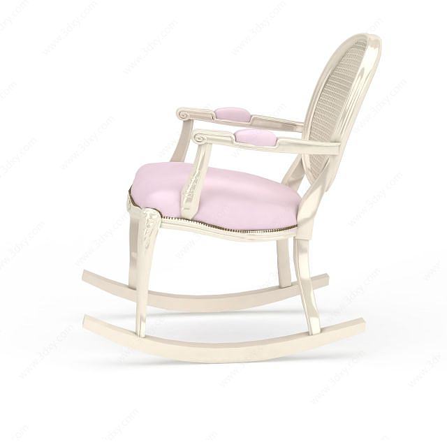 欧式单人椅3D模型