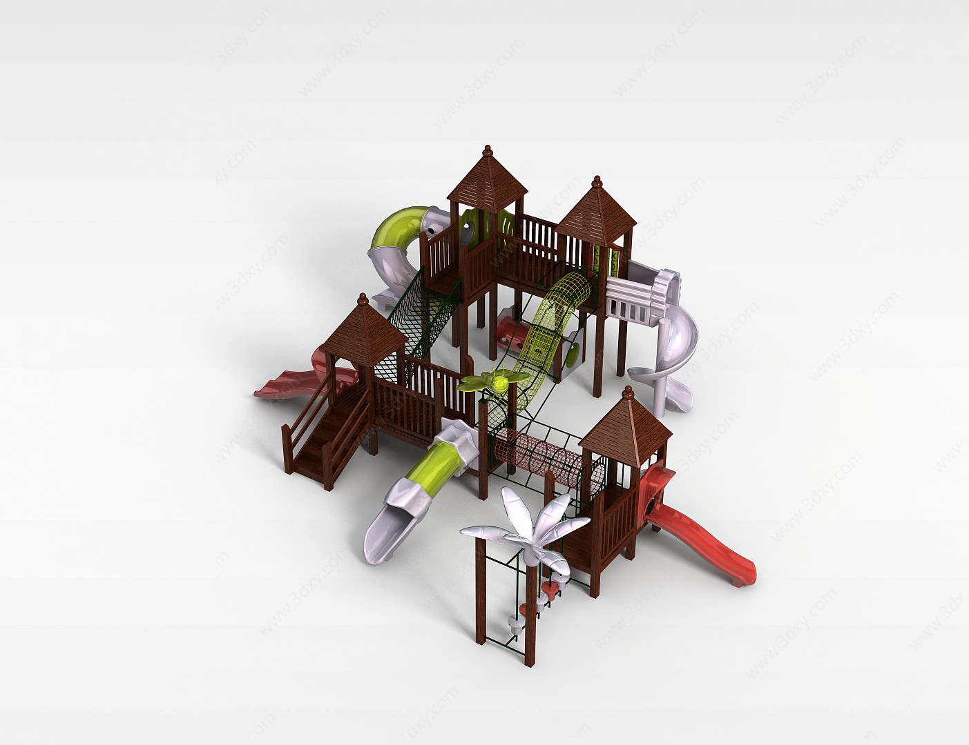 室外游乐设施3D模型