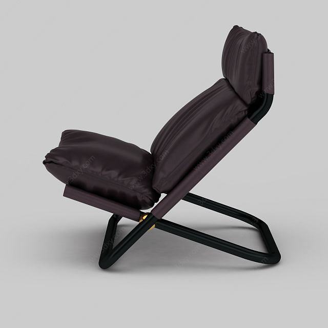 休息躺椅3D模型