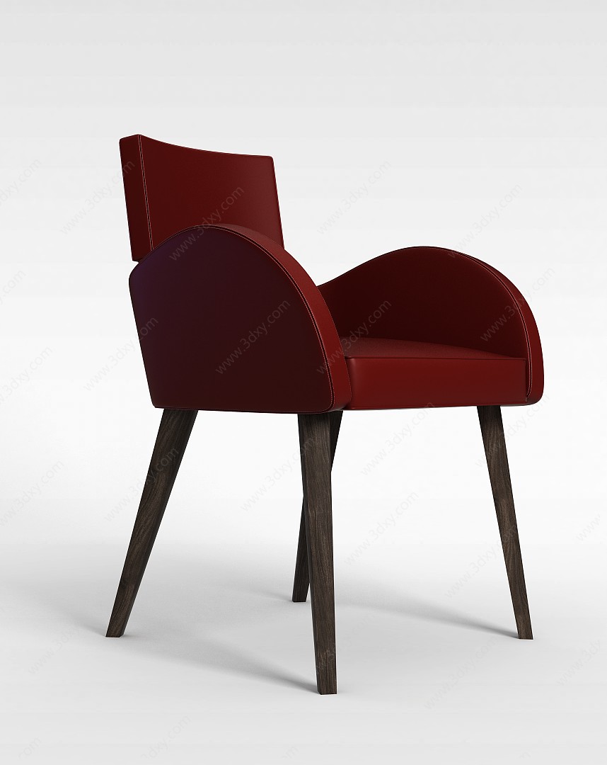 创意扶手椅3D模型