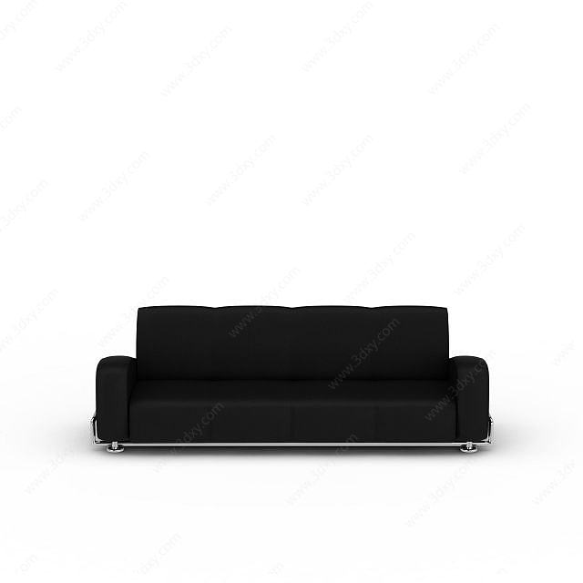 扶手沙发3D模型