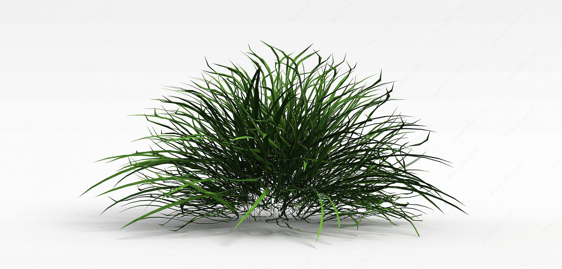 园林绿草3D模型
