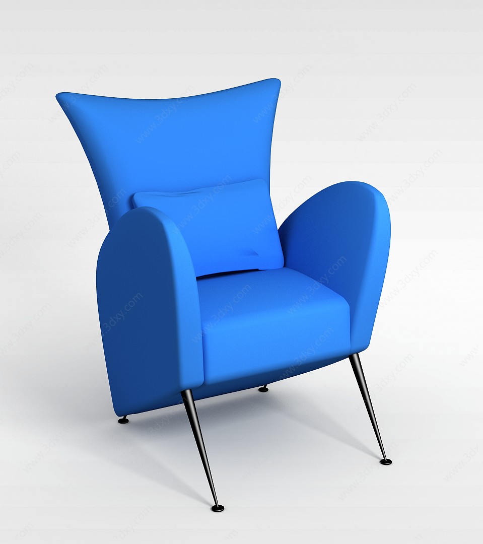 创意休息椅3D模型