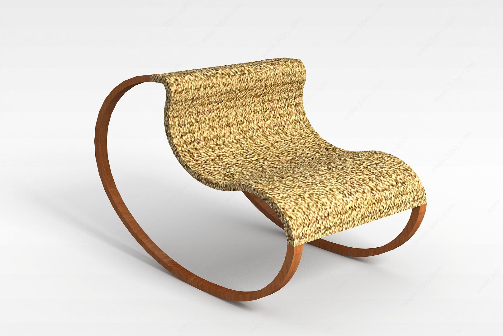 简易摇椅3D模型