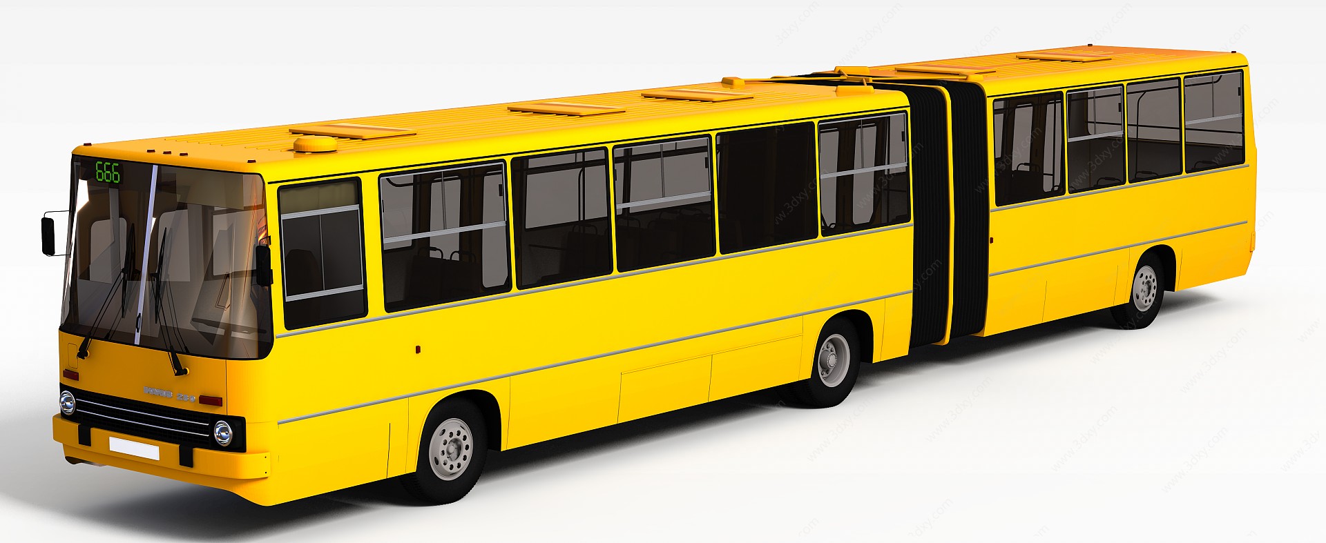 大巴车3D模型