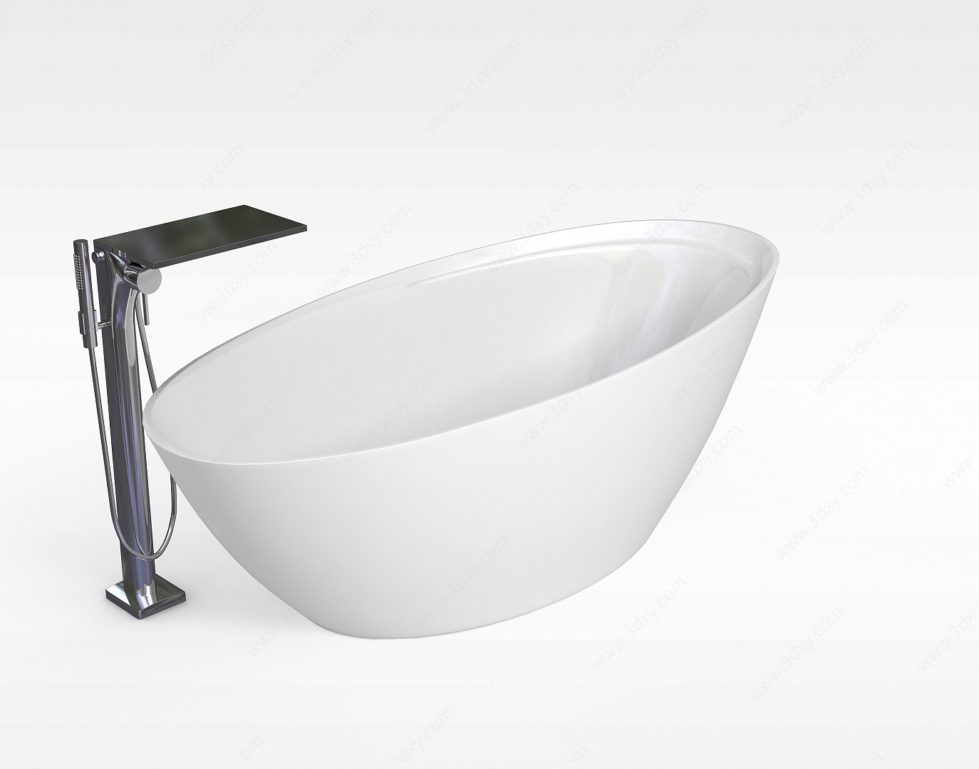 休闲浴缸3D模型