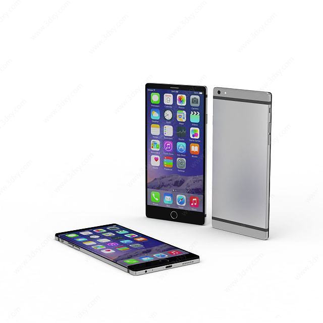 苹果Iphone 7手机3D模型