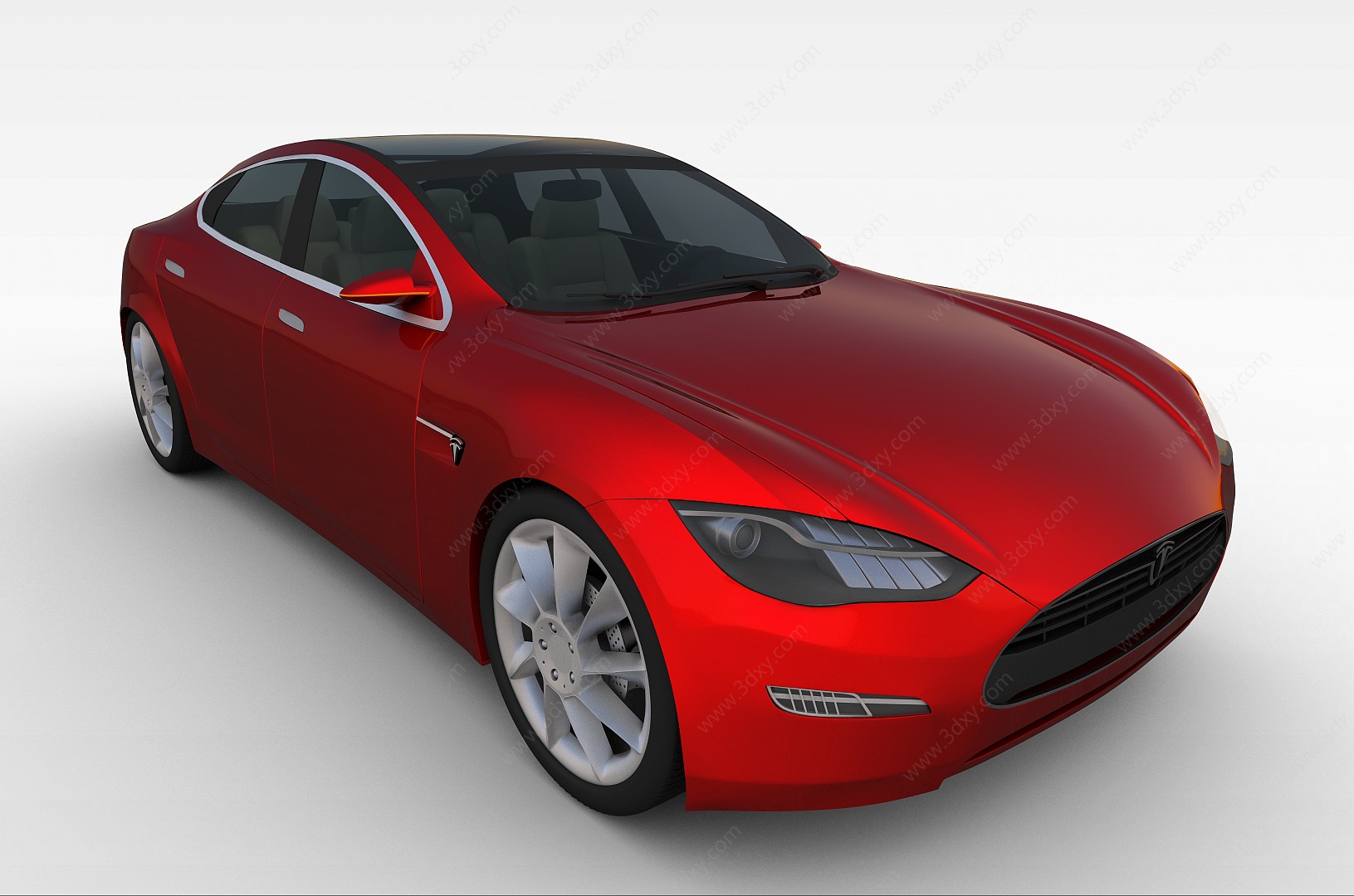 特斯拉Tesla汽车3D模型
