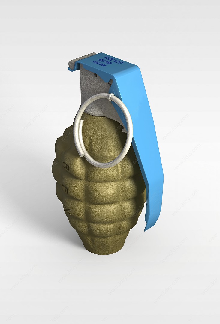 手榴弹3D模型