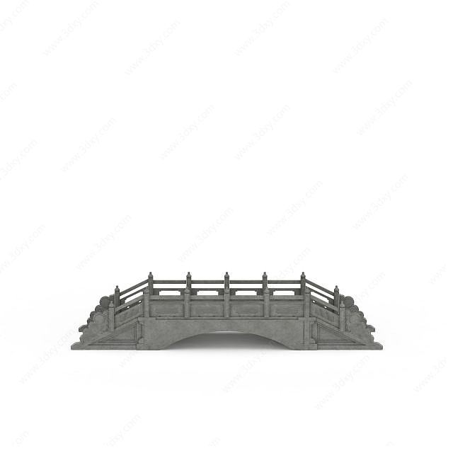 古建古桥3D模型