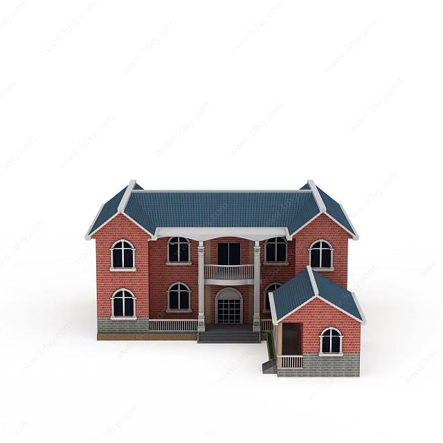 欧式小别墅3D模型