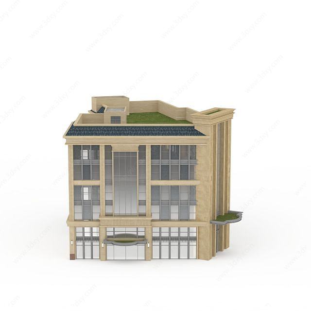 商业建筑3D模型
