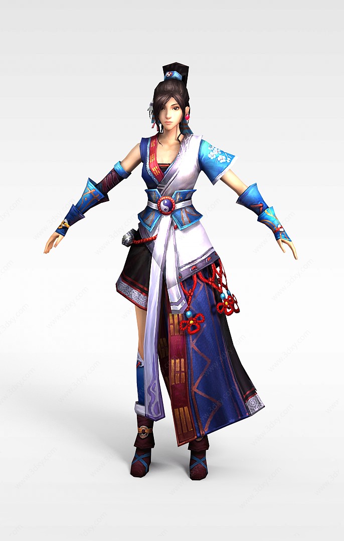 关键词:3d笑傲江湖游戏角色女模型3d古装游戏人物模型3d游戏角色女