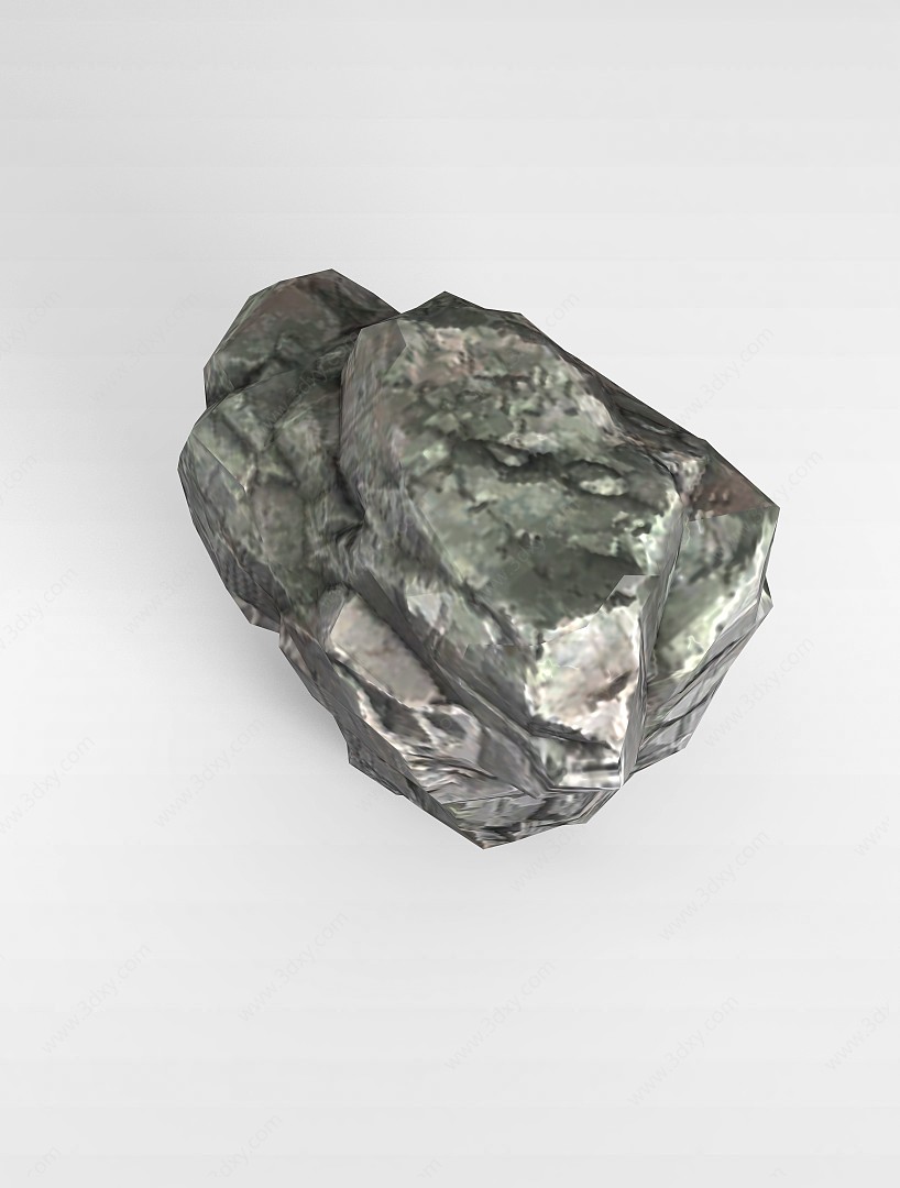 剑灵场景石头3D模型