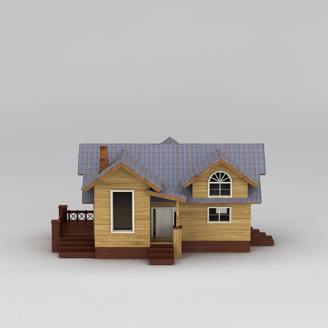欧式木屋3D模型