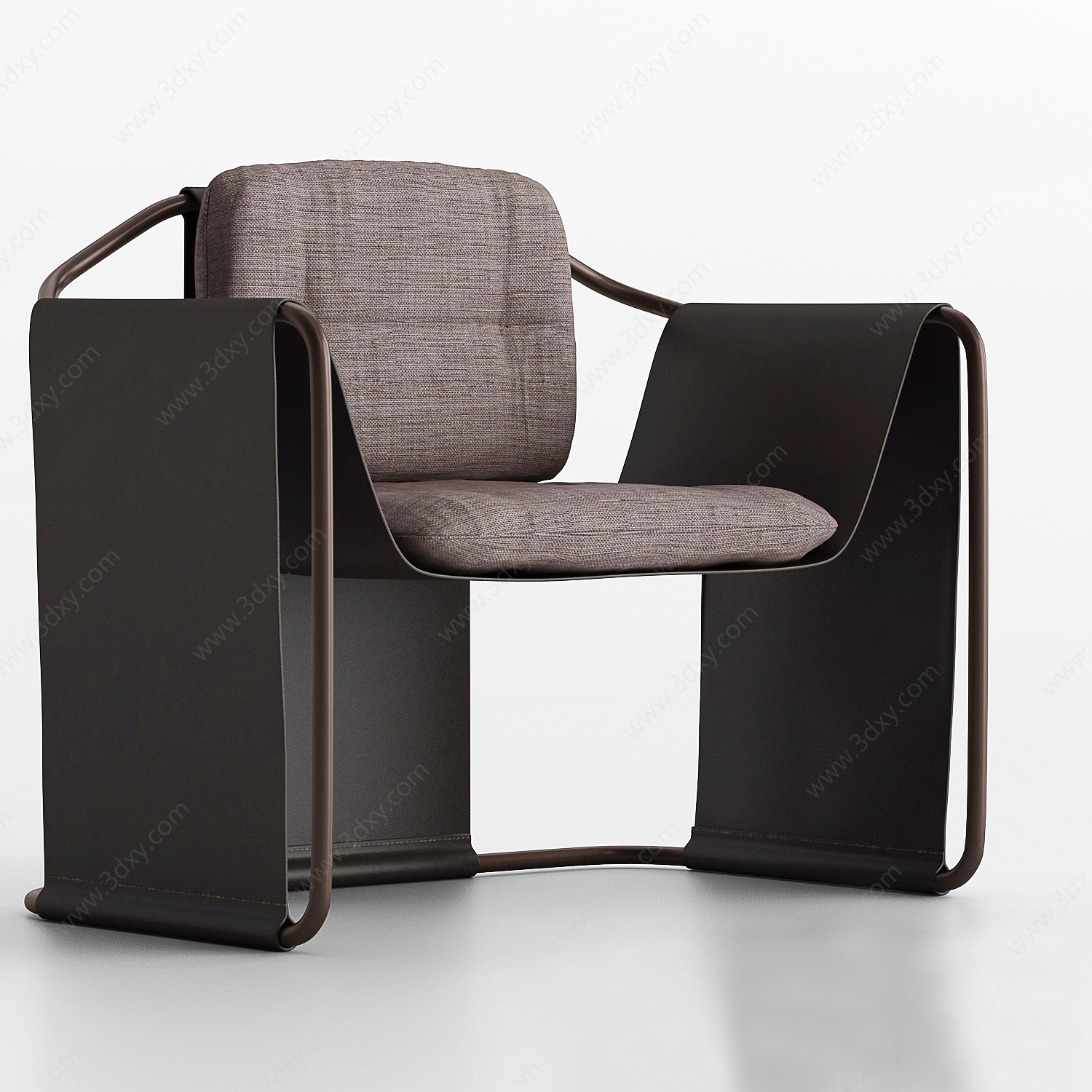 工业风沙发座椅3D模型