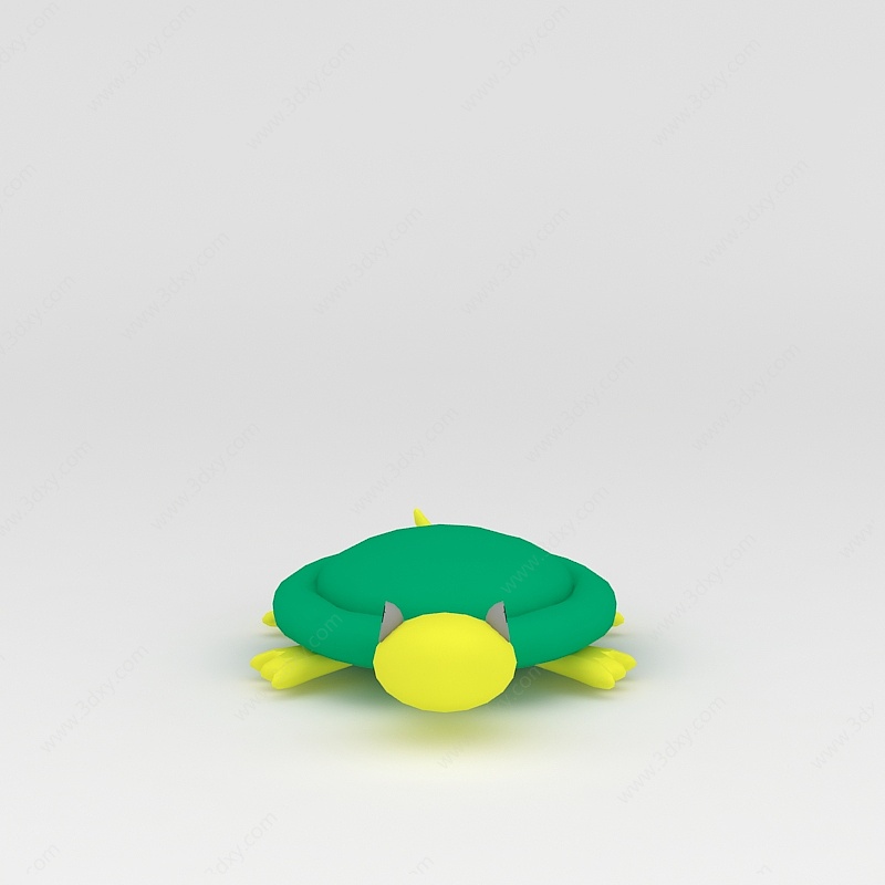 玩偶儿童玩具乌龟3D模型