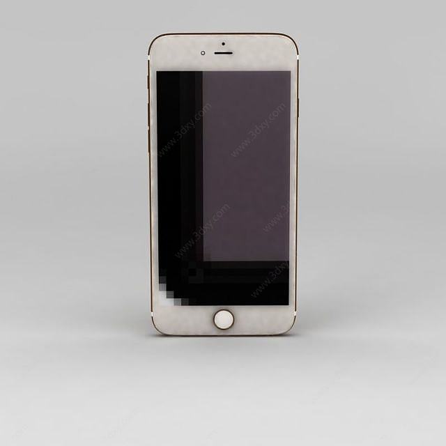 苹果iphone6s手机3D模型