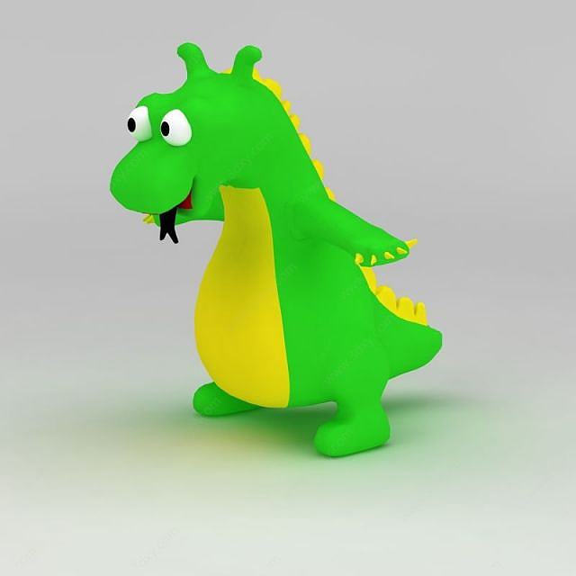 儿童玩具恐龙3D模型