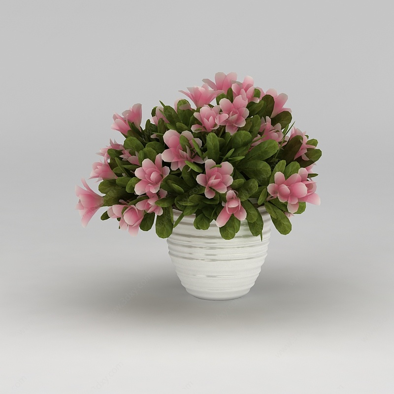 假花卉摆件3D模型