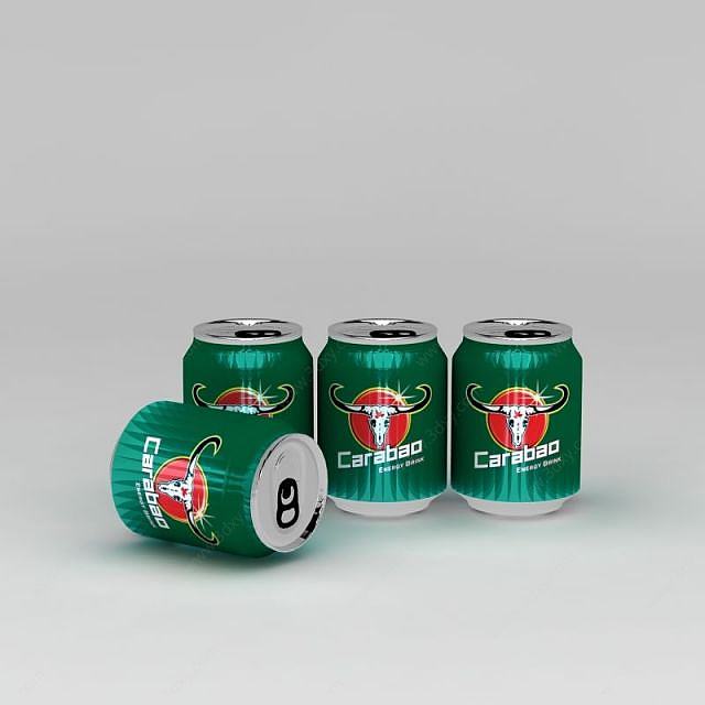 泰国卡拉宝饮料瓶3D模型