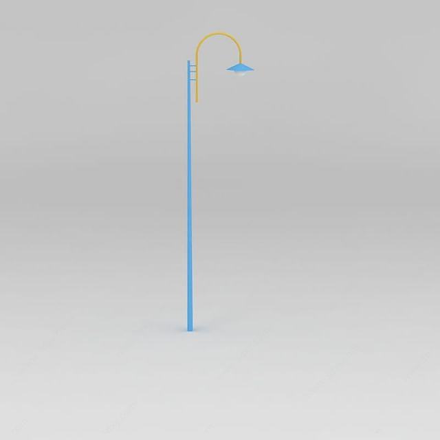 公园路灯罩灯3D模型