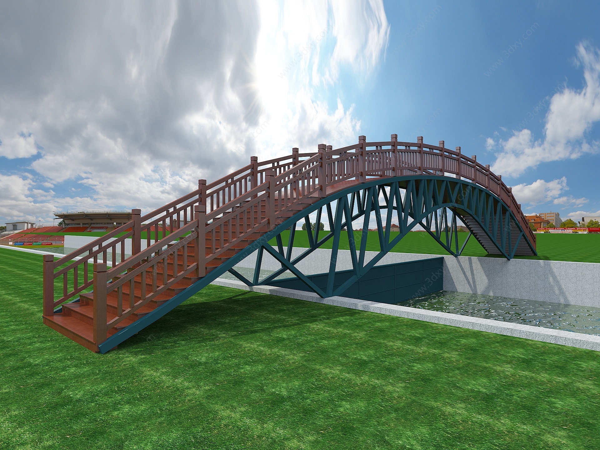 木桥3D模型