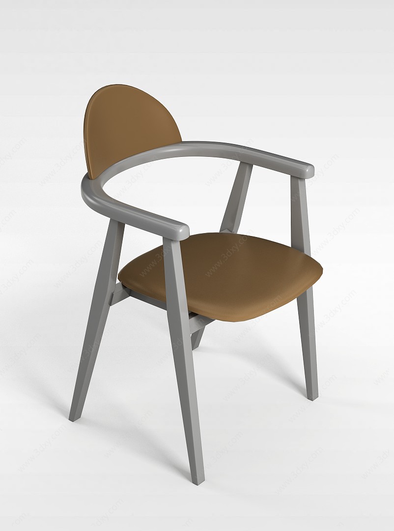时尚北欧椅子3D模型