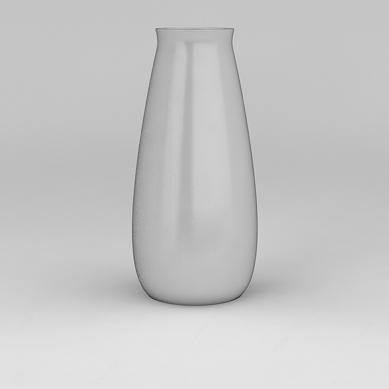 简约小花瓶3D模型