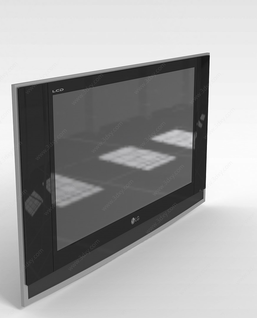 LG电视显示屏3D模型