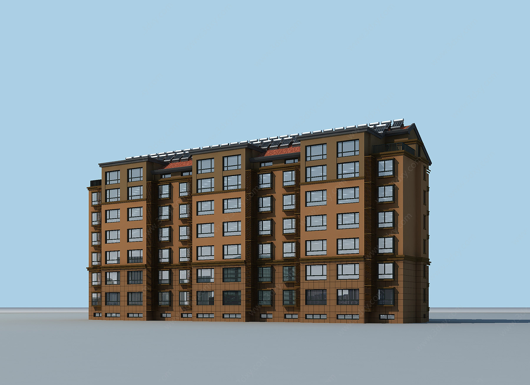 多层住宅3D模型