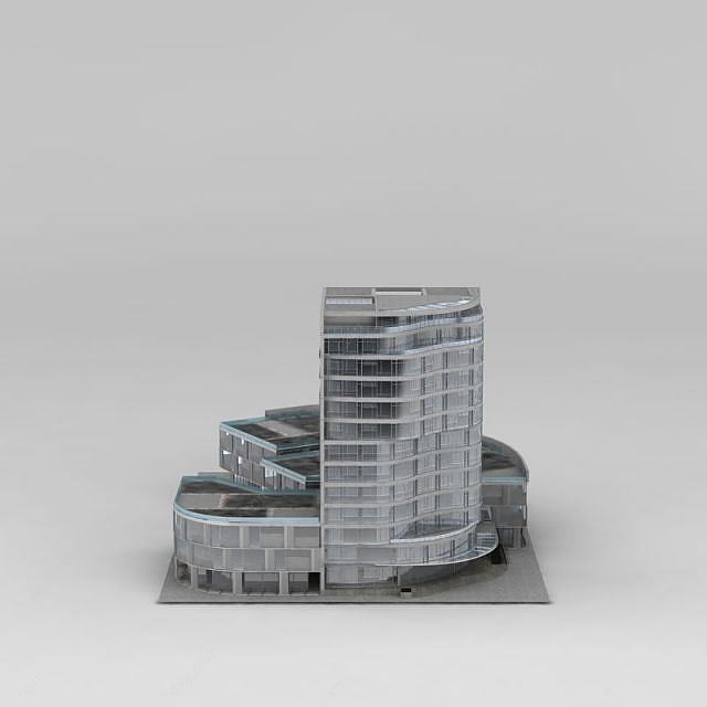 科技大楼3D模型