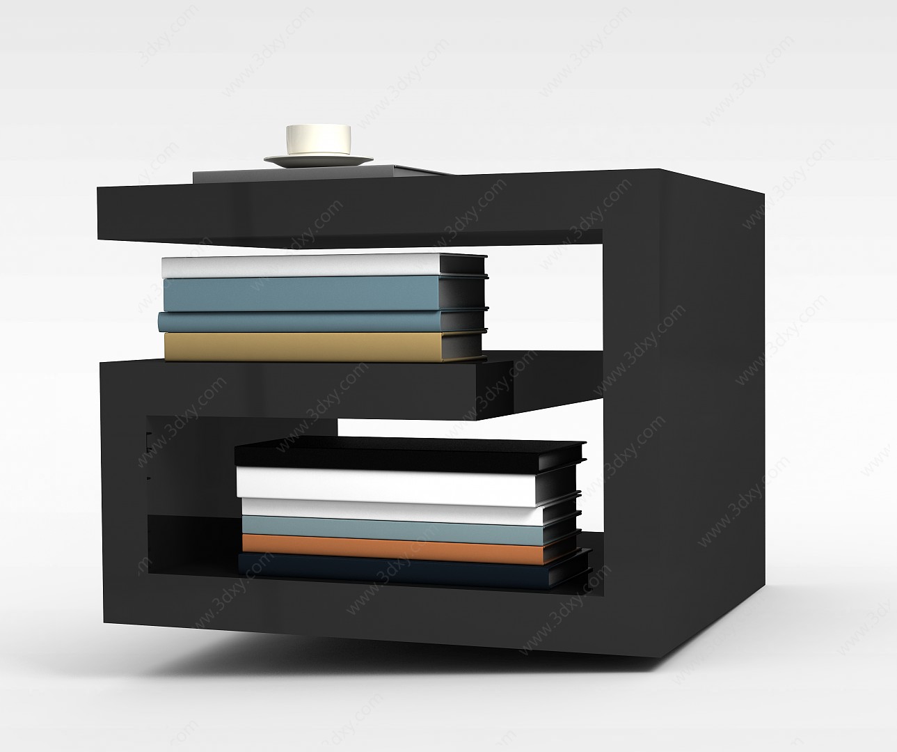 茶几置物柜3D模型