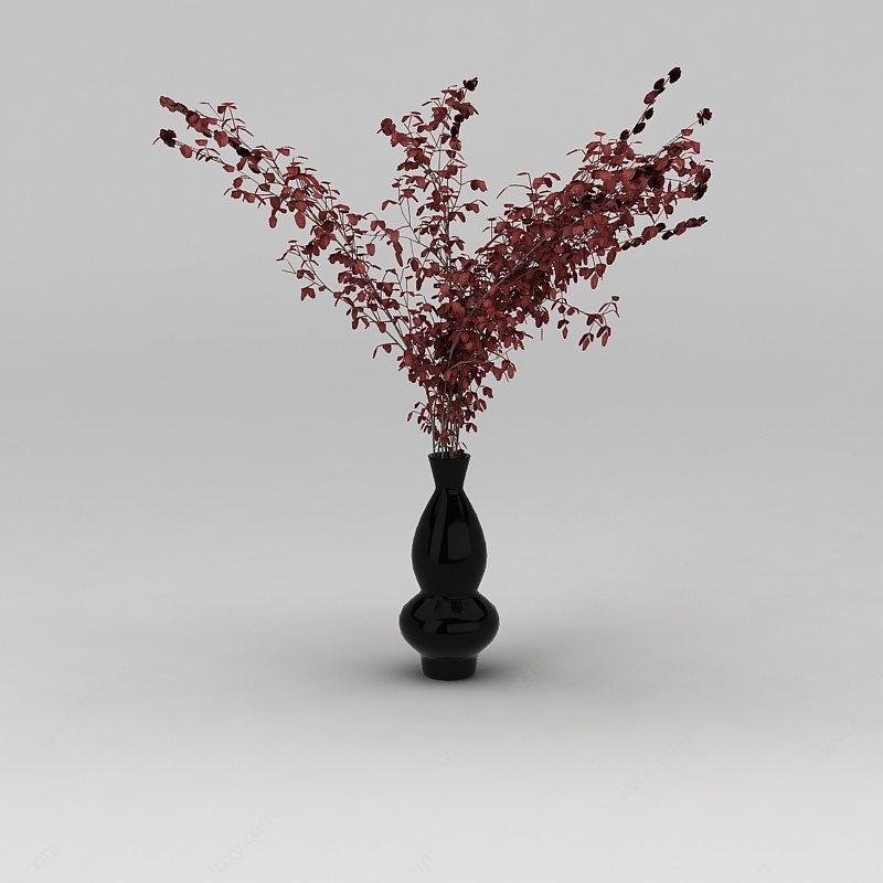 干枝花卉3D模型