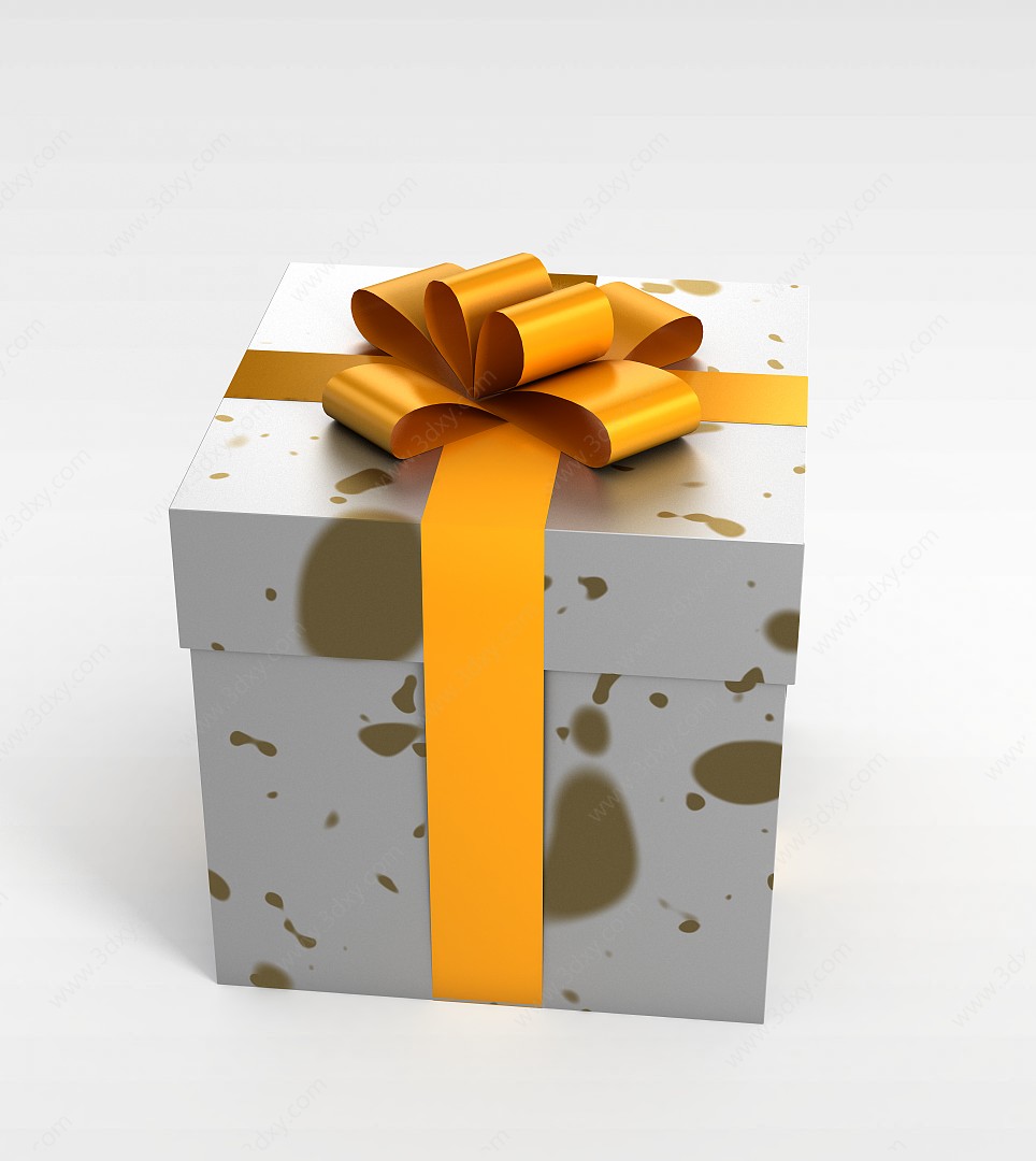 礼物盒3D模型