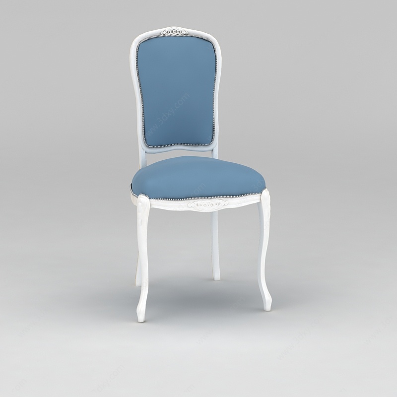 现代简欧餐椅3D模型
