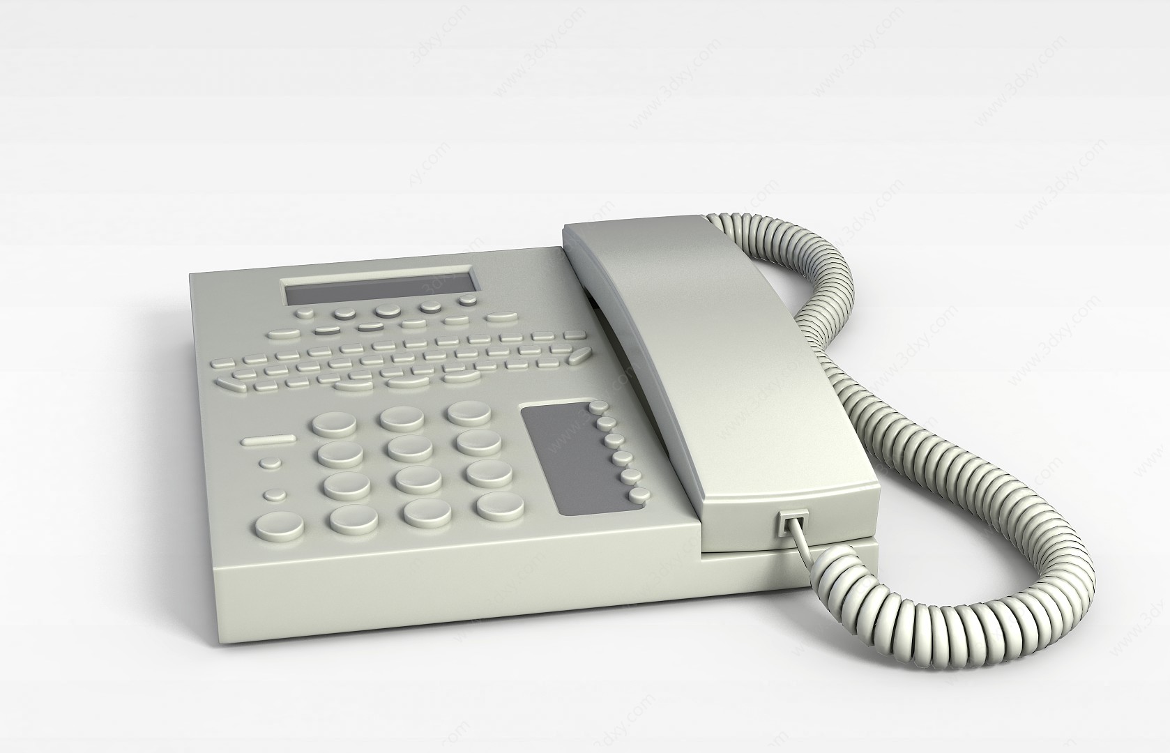 电话座机3D模型