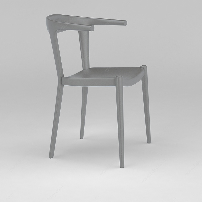 改良版圈椅3D模型