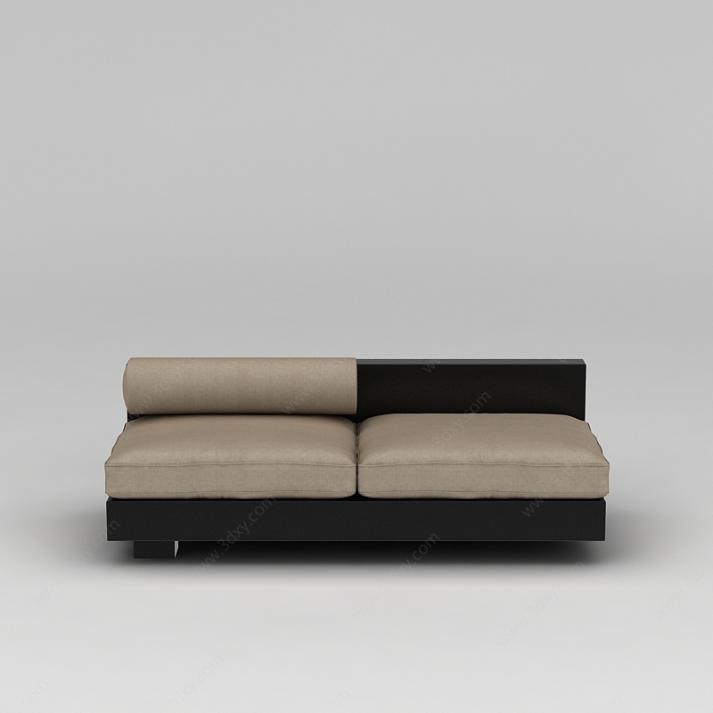 现代中式沙发3D模型