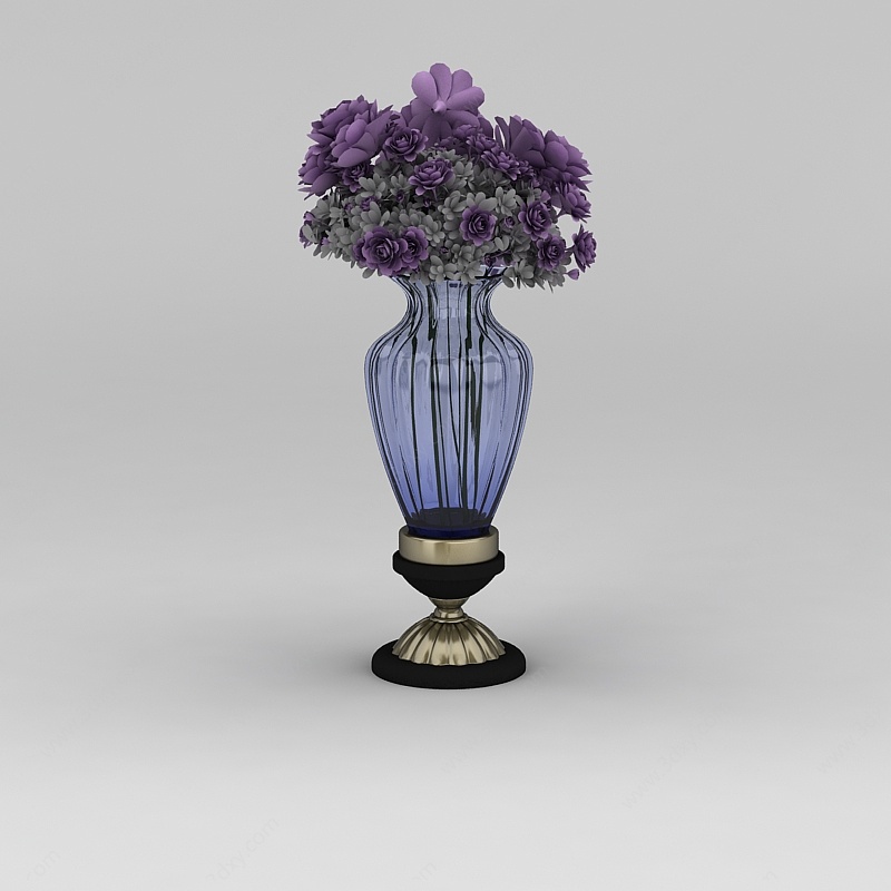 家居装饰花瓶3D模型