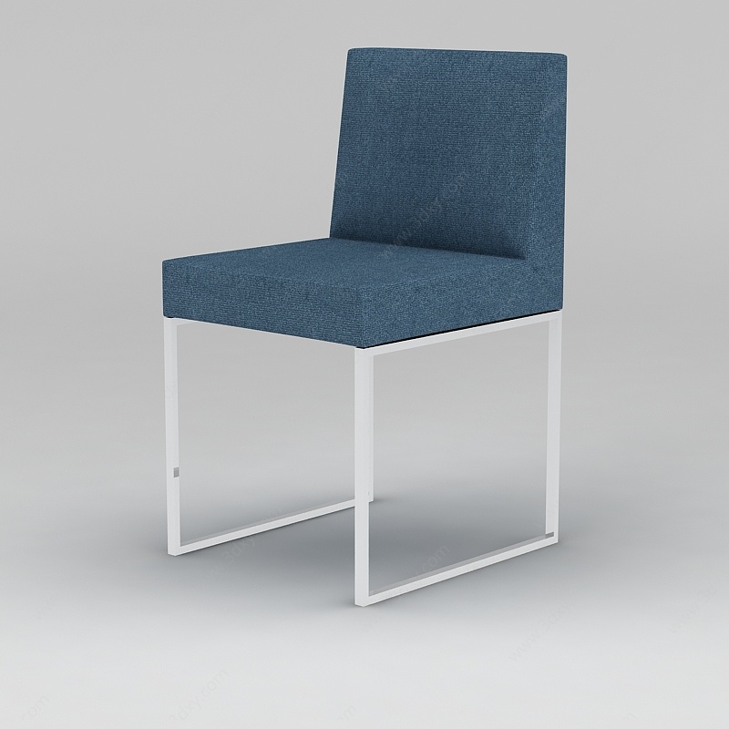 家庭用餐椅3D模型