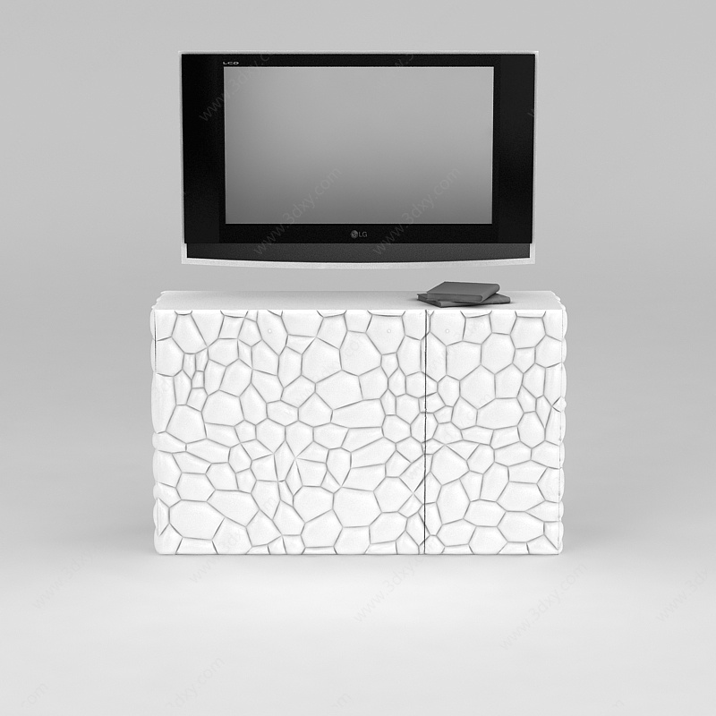 电视和边柜3D模型