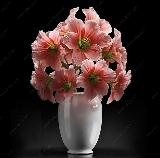 植物花卉盆景3D模型