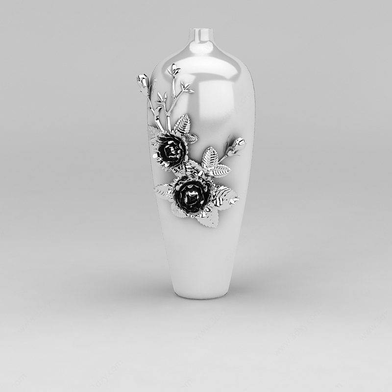 装饰大花瓶3D模型